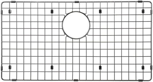 Starstar Sinks Protector Matte Black 304 Stainless Steel Kitchen Sink Bottom Grid, Rack (26 L x 15 W)