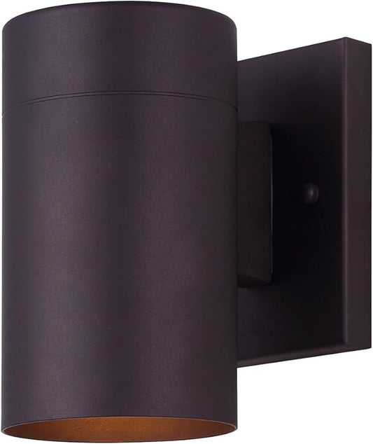 Canarm Nightsky 1-Light Outdoor Lantern, Bronze Wall Light with Easy Install, Dark Sky Approved, Durable Wet-Rated Outdoor Lighting