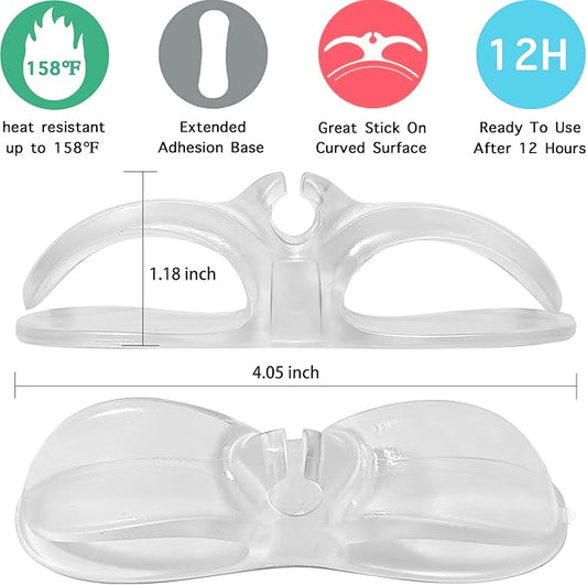 Cord Organizer for Kitchen Appliances - Clear 6PCS