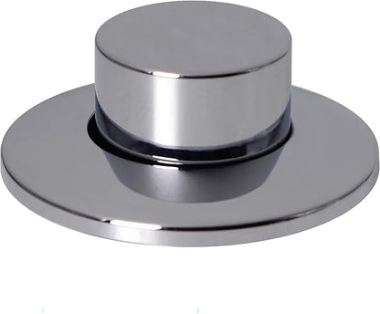 Westbrass ASB-RB3-26 Sink Top Waste Disposal Replacement Air Switch Trim Only, Raised Button, Polished Chrome