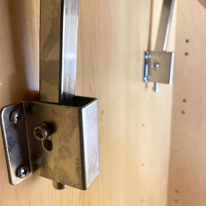 Undermount Sink Brackets, Steel Undermount Sink Support, Undermount Kitchen Sink Kit for Fallen Sink Support (Patent)