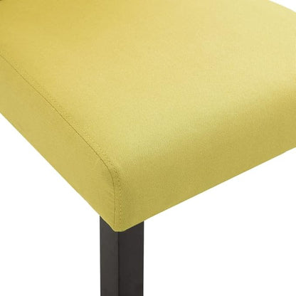 Green Fabric Dining Chairs Set of 4 Modern Farmhouse Kitchen Chairs with Thick Upholstery and Rubber Wood Frame for Dining Room Kitchen