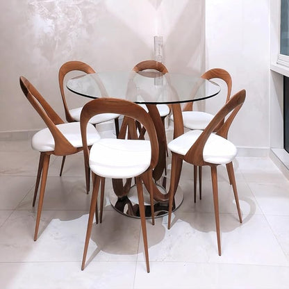 Dulles Glass 26 inch Round Glass Table Top - Tempered - 1/4" Thick Glass Surface, Safe Flat Polished, Multipurpose for Dining Table, Patio, Coffee and End Table