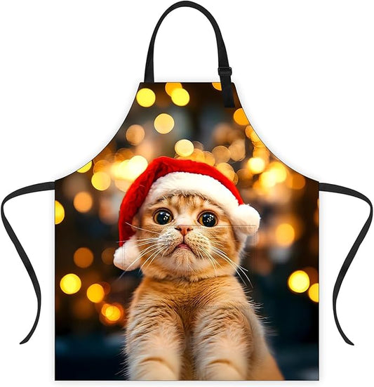 Apron Adjustable Waterproof with Two Deep Pockets Wowen men for Summer BBQ Pool Parties & Resorts