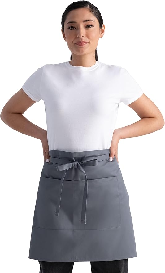 Chef Works Unisex Half Bistro Server Apron