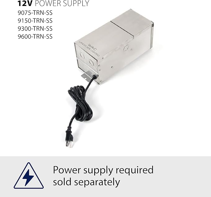 WAC Landscape Lighting, Balance LED 12V Path and Area Double Light 3000K Warm White Built-in LED in Black