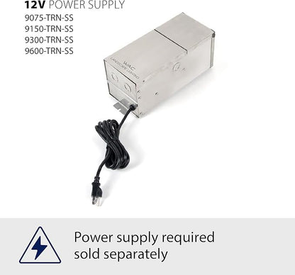 WAC Landscape Lighting, Balance LED 12V Path and Area Double Light 3000K Warm White Built-in LED in Black