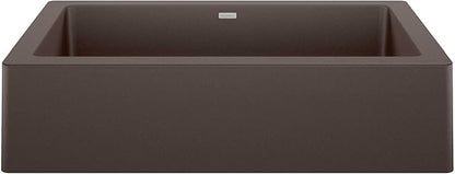 Vintera 30 in.Super Single Apron Farmhouse Sink, Café