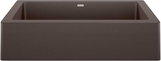 Vintera 30 in.Super Single Apron Farmhouse Sink, Café
