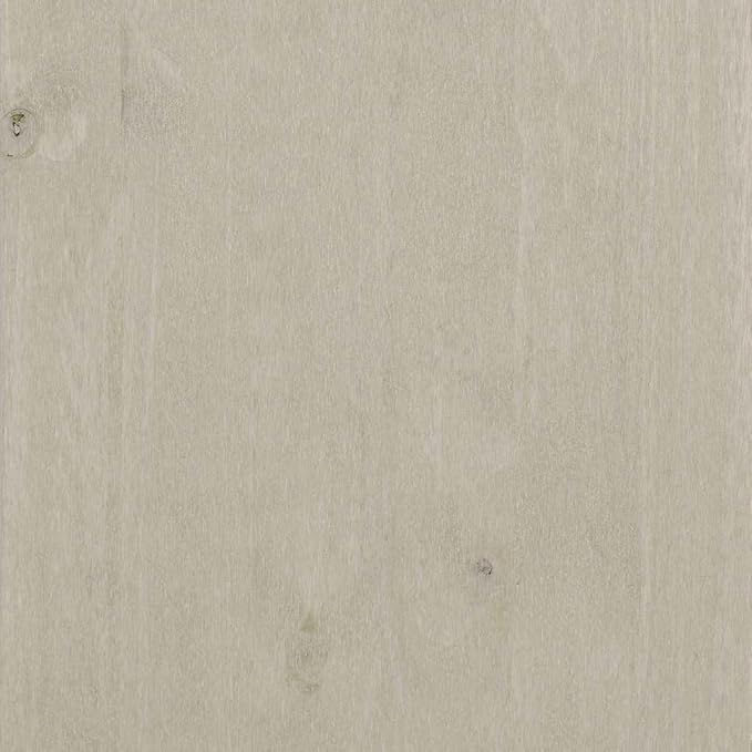 White Pine Wood Highboard Top 33.5"x33.5"x39.4" Rustic Buffet Cabinet Shelf with Two Shelves Wall Mount Sideboard for Living Room Kitchen Pantry Coffee Bar
