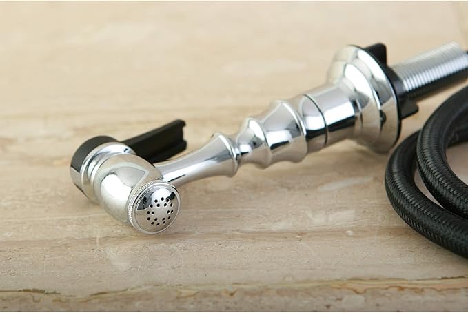 Kingston Brass Gourmetier KBSPR11 Kitchen Faucet Sprayer, Polished Chrome