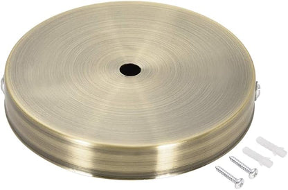 uxcell Retro Light Canopy Kit Wall Sconce Lamp Plate Fixture 120mm 4.7Inch Bronze