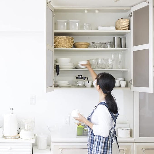 DecoBasics Inset Soft Close Cabinet Hinges for Kitchen Cabinets (10 Pcs)-105° Frameless Concealed Cabinet Door Hinge -6 Way Adjustability & Clip on Plate for Easy Installation
