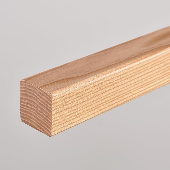 31" Wooden Linear Pendant Light LED Pendant Light Dimmable Pool Table Island Lights Modern Linear Chandeliers for Dining Room Kitchen Ceiling Pendant Lamp for Dining Room Kitchen Island Natural