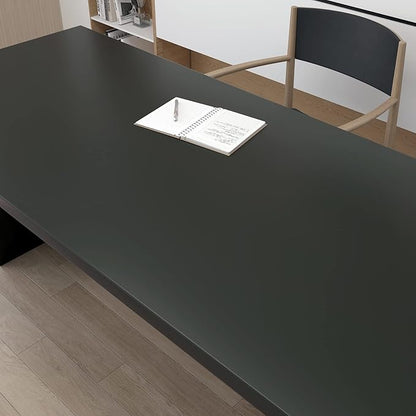 Decotalk 24x120 Inch Dark Green Wallpaper Adhesive Cabinet Contact Paper Solid Color Wall Paper Dark Green Wallpaper Stick and Peel Cabinets Vinyl Wrap Waterproof Kitchen Cabinet Contact Papers