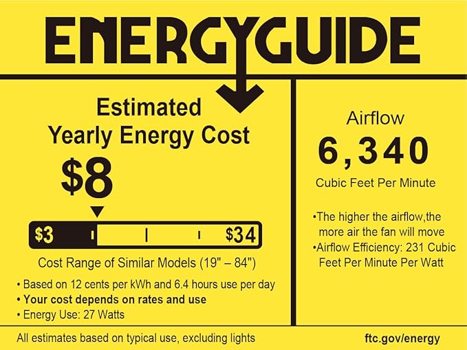 Newday 72 inch Large Ceiling Fans with Lights and Remote, Indoor/Outdoor Brushed Nickel Ceiling Fan for Living Room Patio, 6 Speeds Slient Reversible DC Motor, 3CCT, Timer, 3 Downrods, 8 Blades