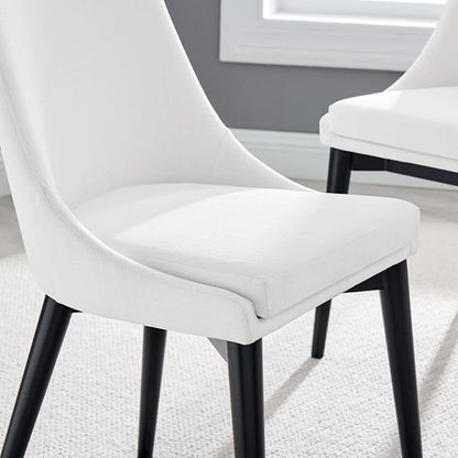 Modway EEI-2745-WHI-SET Viscount Dining Side Chair Fabric Set of 2, White