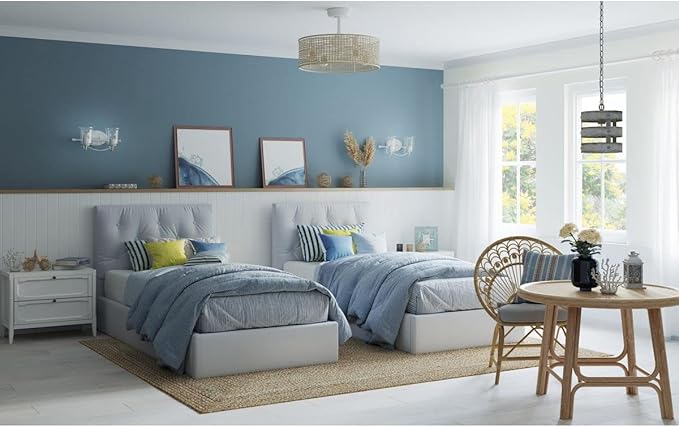Gulliver Collection 1-Light Coastal Pendant Light Galvanized