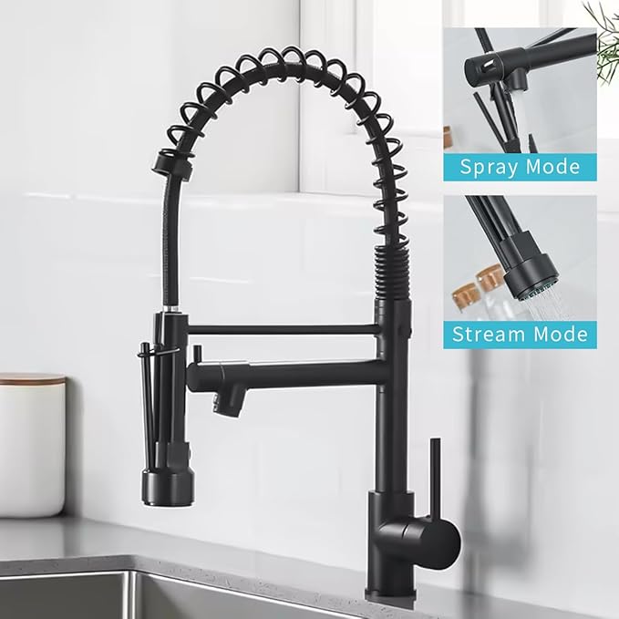 Black Kitchen Sink Modern 33x22 Drop In Kitchen Sink with Faucet Large Gunmetal Black Stainless Steel Sink Single Bowl Workstation Top Mount Kitchen Sinks