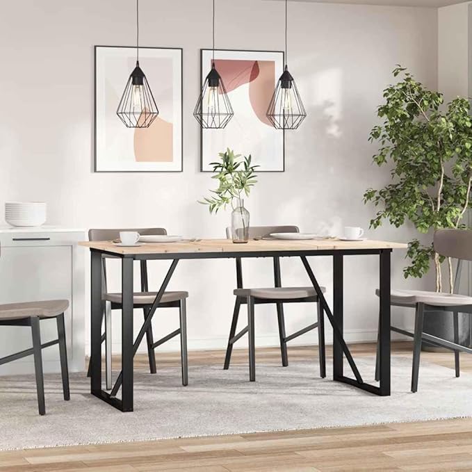 Rustic Pine Table Top 3-Pack, 31.5"x18.5"x0.7" Solid Wood Slab, Untreated Butcher Block Desktop for Standing Desk, Dining, Kitchen Island, Workbench, Coffee Bar, Indoor Projects