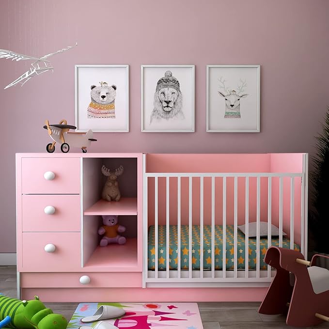 Decotalk Pink Wall Paper Peel and Stick SolidPink Contact Paper for Cabinets 12x400 Inch Pink Wallpaper for Bedroom Girls Room Solid Color Wallpaper Removable Cabinet Vinyl Wrap, Self Adhesive