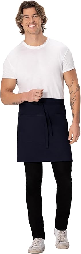 Chef Works Unisex Half Bistro Server Apron