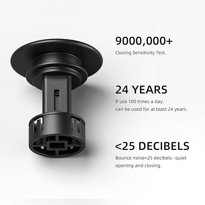 Ryuwanku Bathroom Faucet Matte Black Modern Waterfall Bathroom Sink Faucet with Single Handle Suitable for 1 or 3 Holes,Supply Deck Plate and Hose