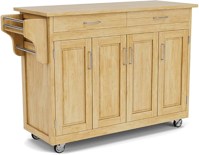 Homestyles Create Kitchen Cart, Brown