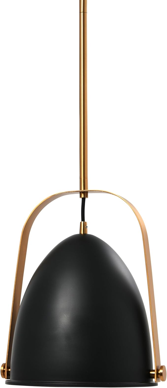 Zelda - 2-Tone Metal Ceiling Light, Black and Brushed Gold