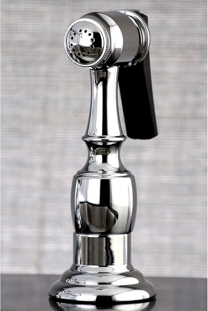 Kingston Brass Gourmetier KBSPR1 Kitchen Faucet Sprayer with Hose, Polished Chrome