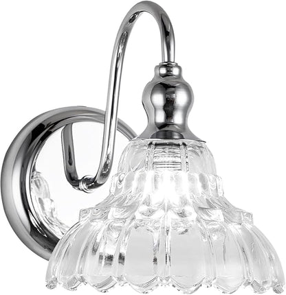 Chrome Wall Sconces Bathroom Vanity Light Light Fixtures Modern Vanity Lighting Fixtures Wall Light for Bedroom Dinning Room Bathroom