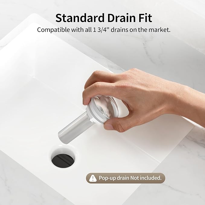 DeerValley 18 x 13.5 Inch Undermount Bathroom Sink, White Ceramic Under Counter Bathroom Sinks, Modern Lavatory Vanity Bath Wash Bowl Basin with Overflow
