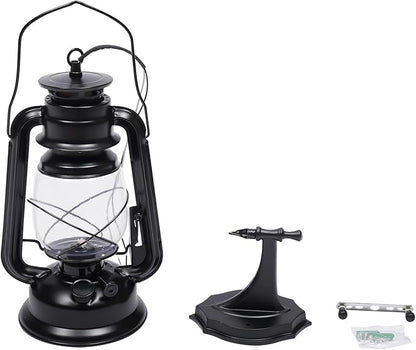 Rustic Wall Sconce Lantern Light, Western Light Fixtures, Vintage Wall Lamp, Farmhouse Wall Light Fixtures, Indoor Old Fashioned Lantern for Hallway Farmhouse Loft (Black, 1pc)