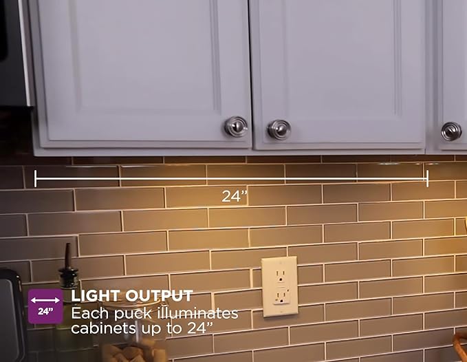 PureOptics LED Puck Light Add-On, Color Changing (LEDUC-PUCK-1RGB)
