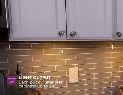 PureOptics LED Puck Light Add-On, Color Changing (LEDUC-PUCK-1RGB)