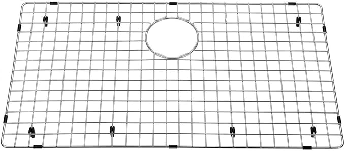 Starstar Sinks Protector Stainless Steel Kitchen Sink Bottom Grid, Rack (29.5 L x 14.5 W)
