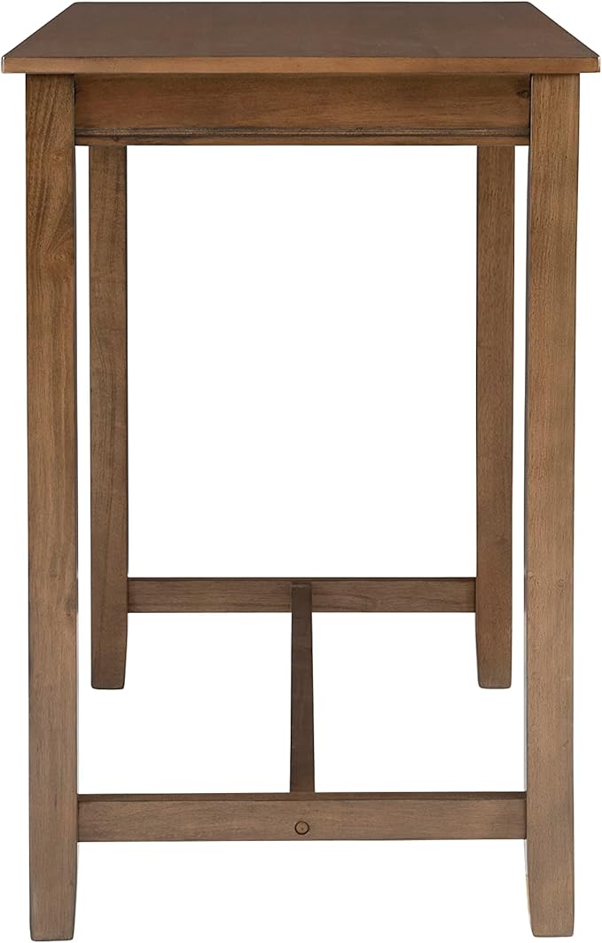 Linon Claridge Rustic Wood 36 inch Height Pub Table