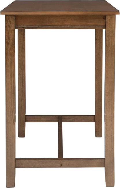 Linon Claridge Rustic Wood 36 inch Height Pub Table
