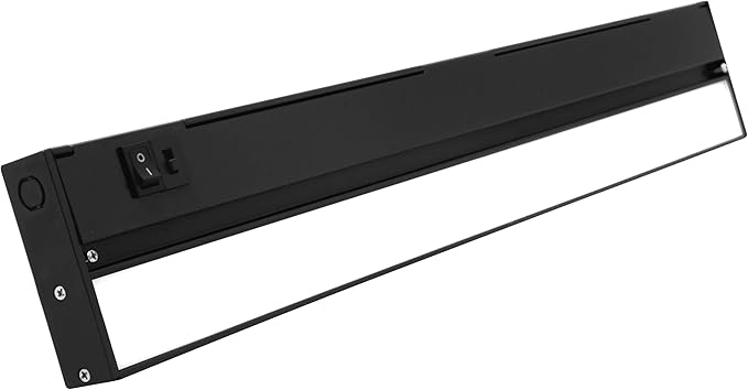 NUC-5 Series 21.5-inch Black Selectable LED Under Cabinet Light (NUC521SBK