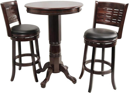 Boraam Florence Pub Table, 42-Inch, Buttermilk
