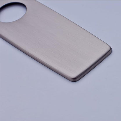 Fapully 10.23'' Kitchen Sink Faucet Hole Cover Deck Plate Escutcheon Brushed Nickel