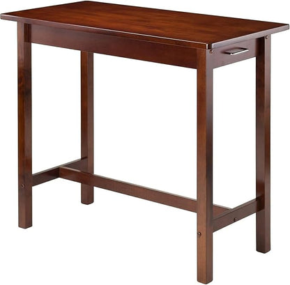 HomeStock Baroque Bonanza Kitchen Island Table with 2 Drawers
