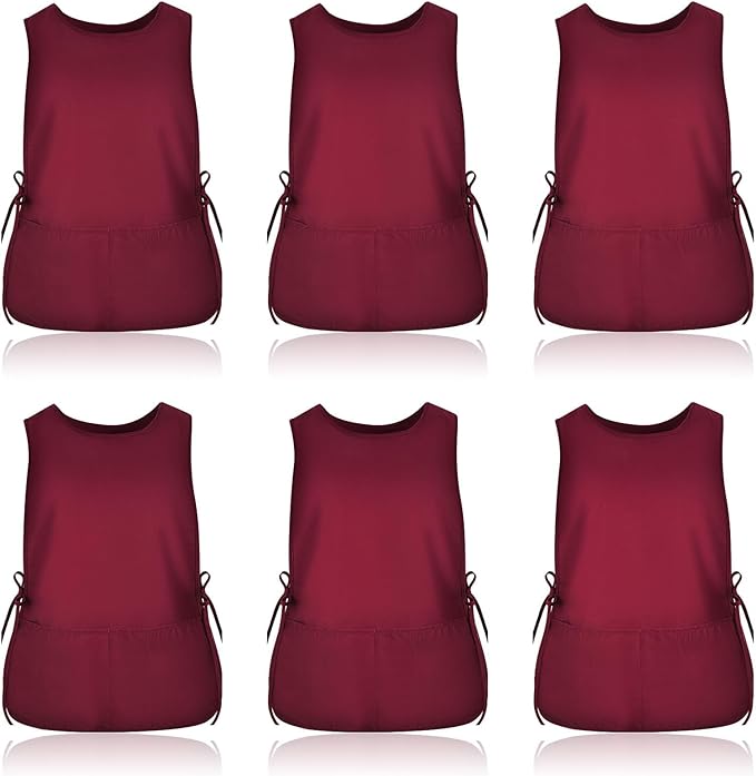 TFTAFAN Cobbler Apron Unisex Waterproof Apron with 2 Deep Pockets Art Smock for Painting Cleaning Artiest Apron work kitchen