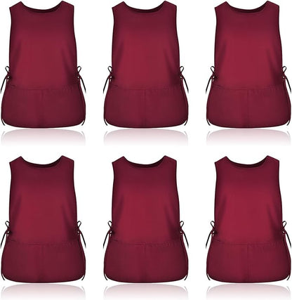 TFTAFAN Cobbler Apron Unisex Waterproof Apron with 2 Deep Pockets Art Smock for Painting Cleaning Artiest Apron work kitchen