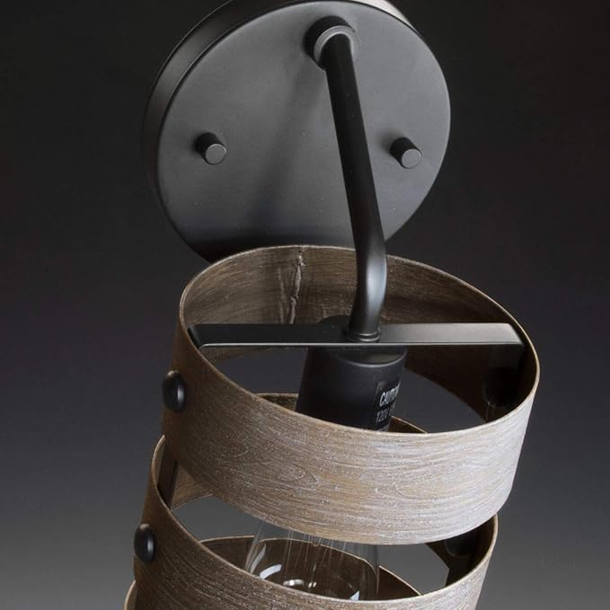 Progress Lighting P710031-143 Gulliver Sconce, Graphite, 12.00x6.00x6.00