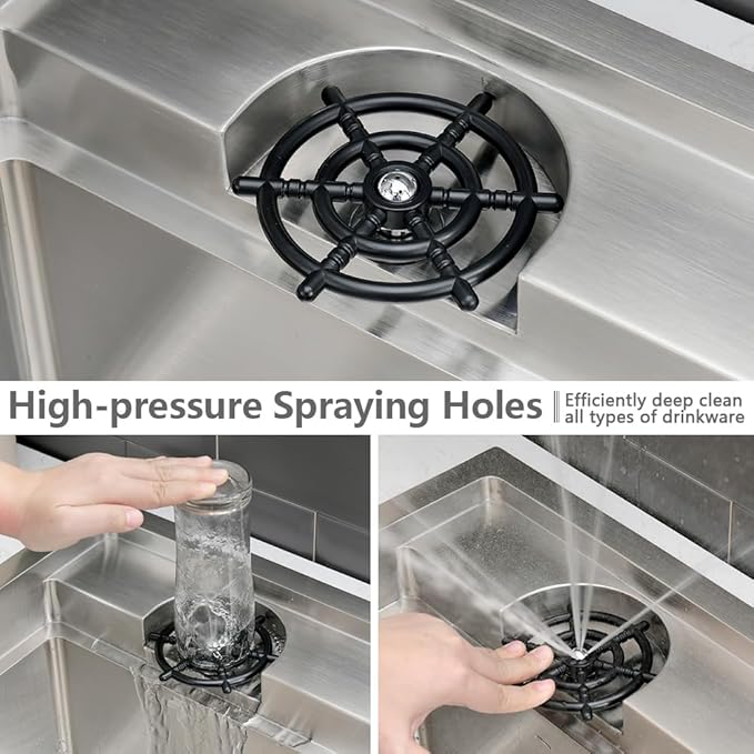 33 Inch Drop In Kitchen Sink Workstation-VASOYO 33x22 Waterfall Kitchen Sink Drop In Stainless Steel Topmount Kitchen Sink 16 Gauge Single Bowl Deep Smart Sinks with Faucet Combo
