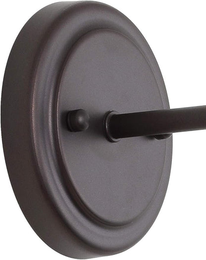 JONATHAN Y 26.5" Oil Rubbed Bronze 3-Light Industrial Farmhouse Metal Vanity Light Wall Sconce, Metal Shade for Bathroom Mirror, Kitchen, Entryway, LED Bulb Included (JYL7428A)