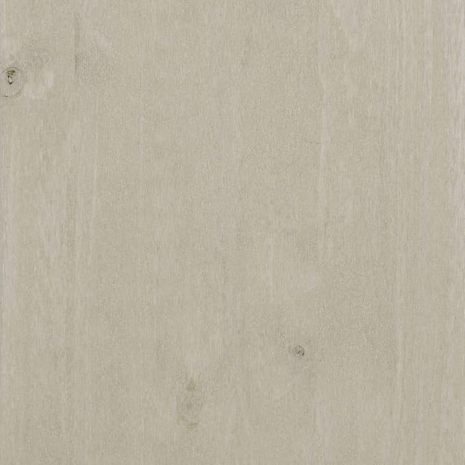 HAMAR White Solid Pine Sideboard 33.5"x13.8"x31.5" Buffet Cabinet with 2 Shelves, Modern Farmhouse Pantry Storage for Kitchen, Dining Room, Entryway