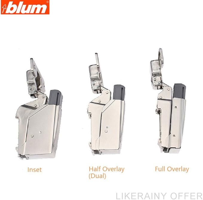 Blum Blumotion Door and Furniture Damper Hinge with Soft Close for Corner Hinges for retrofitting cabinets and Kitchen cabinets, self-Closing Mechanism