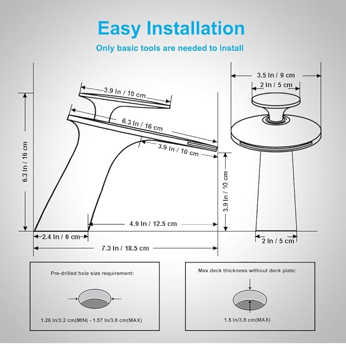 Wovier Brushed Nickel Waterfall Bathroom Sink Faucet,Single Handle Single Hole Brass Lavatory Vanity Faucet,Slanted Body Basin Mixer Tap with Supply Hose and Pop Up Drain Assembly